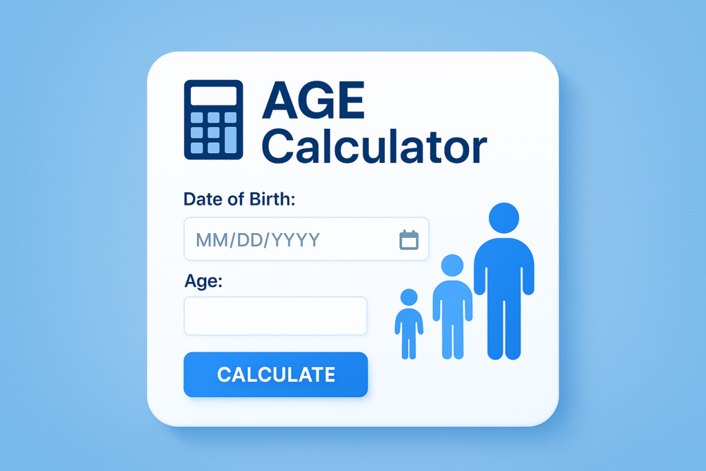 Online Age Calculator For Any Government Exam - 100% Free